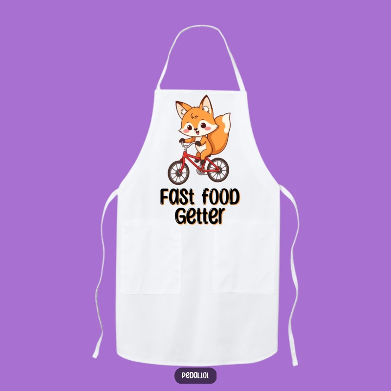 Funny Fox Chef Apron: Determined Kitchen Hero's Funny Gift