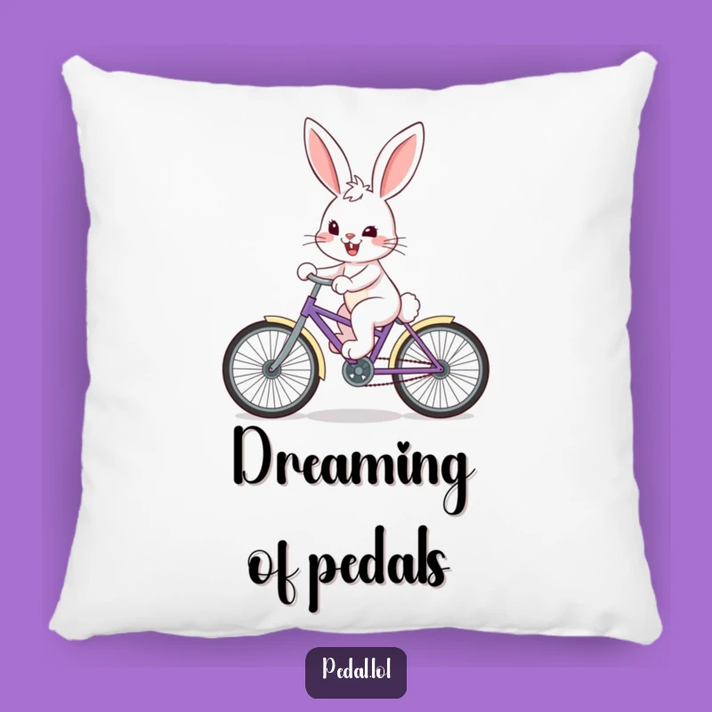 Funny Bunny Pillow: Soft Determined Bunny Cushion, Ideal Cute Animal Decor Accent