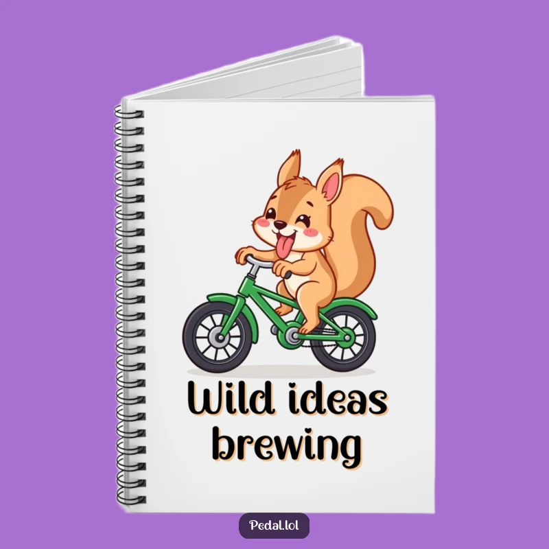 Funny Squirrel Journal: Playful Rider's Notebook for Fun Ideas